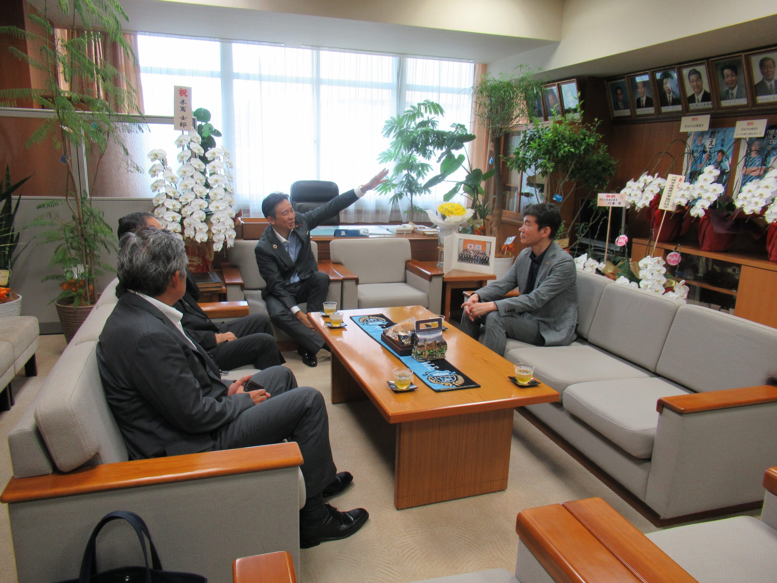 川崎市議会議長表敬訪問