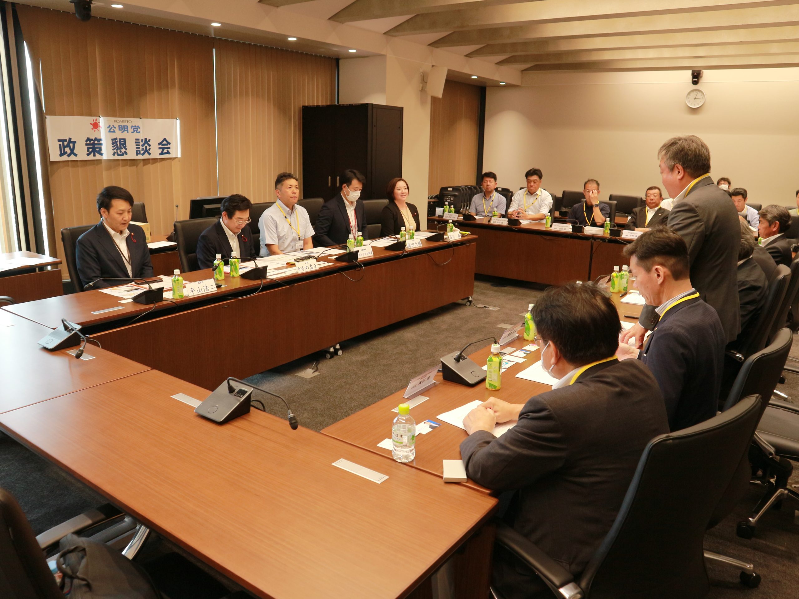 川崎市議会3会派との予算要望ヒアリング